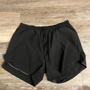 lululemon athletica Black Men's Running Shorts